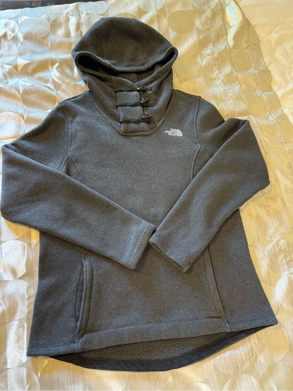 The North Face Dark Gray Womens Pullover Hoodie